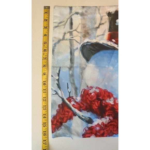 Snowman Smiley Face‎ Christmas Throw Pillow Cover 17 X 17 NEW - Picture 4 of 5